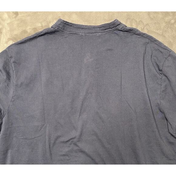 Harmont & Blaine Linen Cotton Shirt Men 4XL Blue Embroidered Logo Short Sleeve - Picture 5 of 8